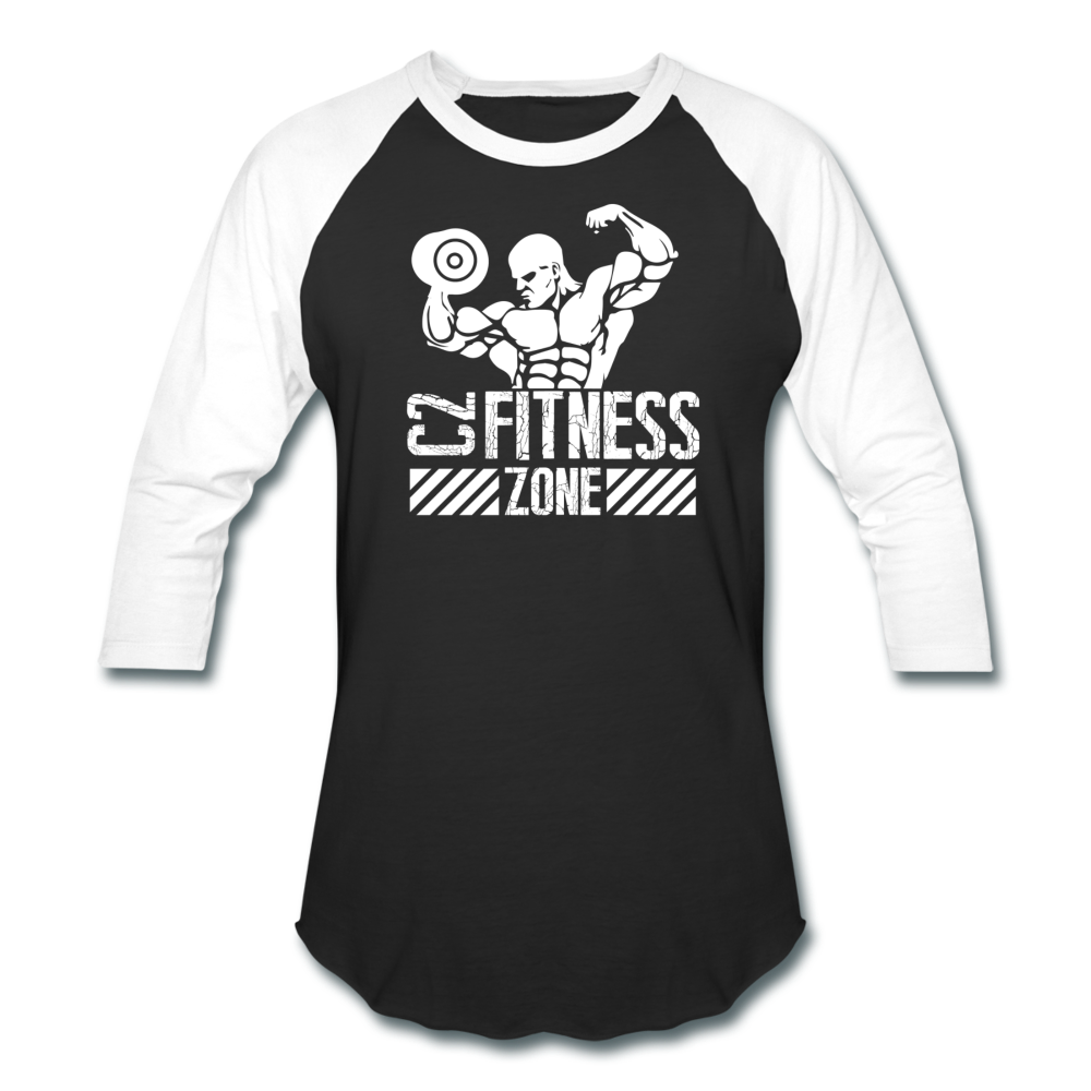 C2 Fitness Zone Baseball T-Shirt - C2 Fitness Zone 